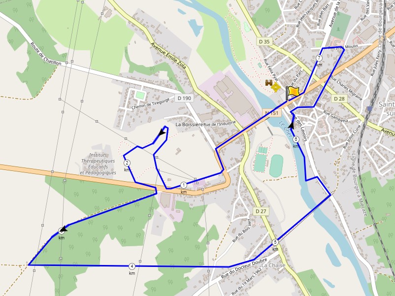 circuit 7,4 km