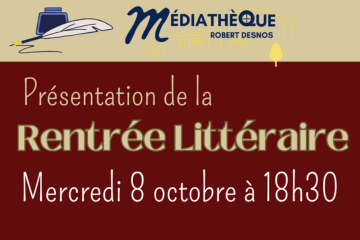 Rentrée littéraire